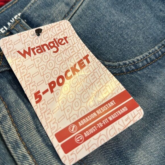 Wrangler Five Pocket Relaxed Fit Jean Shorts - 16 - NWT - Picture 11 of 11